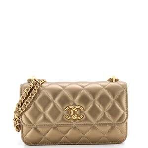 Chanel Cc Flap Phone Holder With Chain #226364C37B